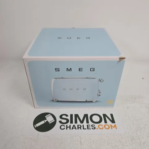 BOXED SMEG 50S TOASTER IN CREAM