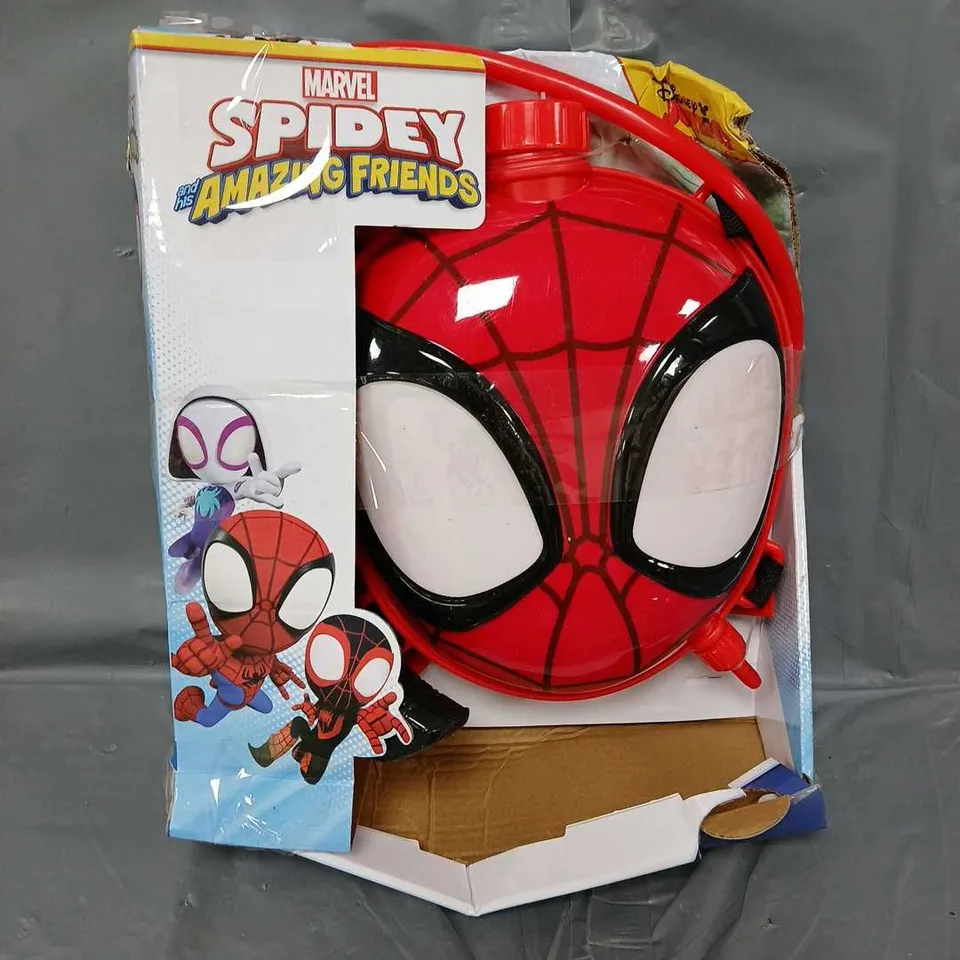 DISNEY JUNIOR SPIDEY AND HIS AMAZING FRIENDS WATER BLASTER BACKPACK