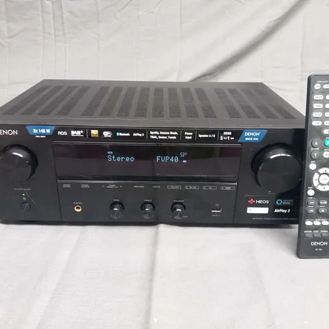 DENON DRA800 BLACK NETWORK/WIRELESS HIFI STEREO RECEIVER,WITH BLUETOOTH, AIRPLAY, ALEXA, GOOGLE