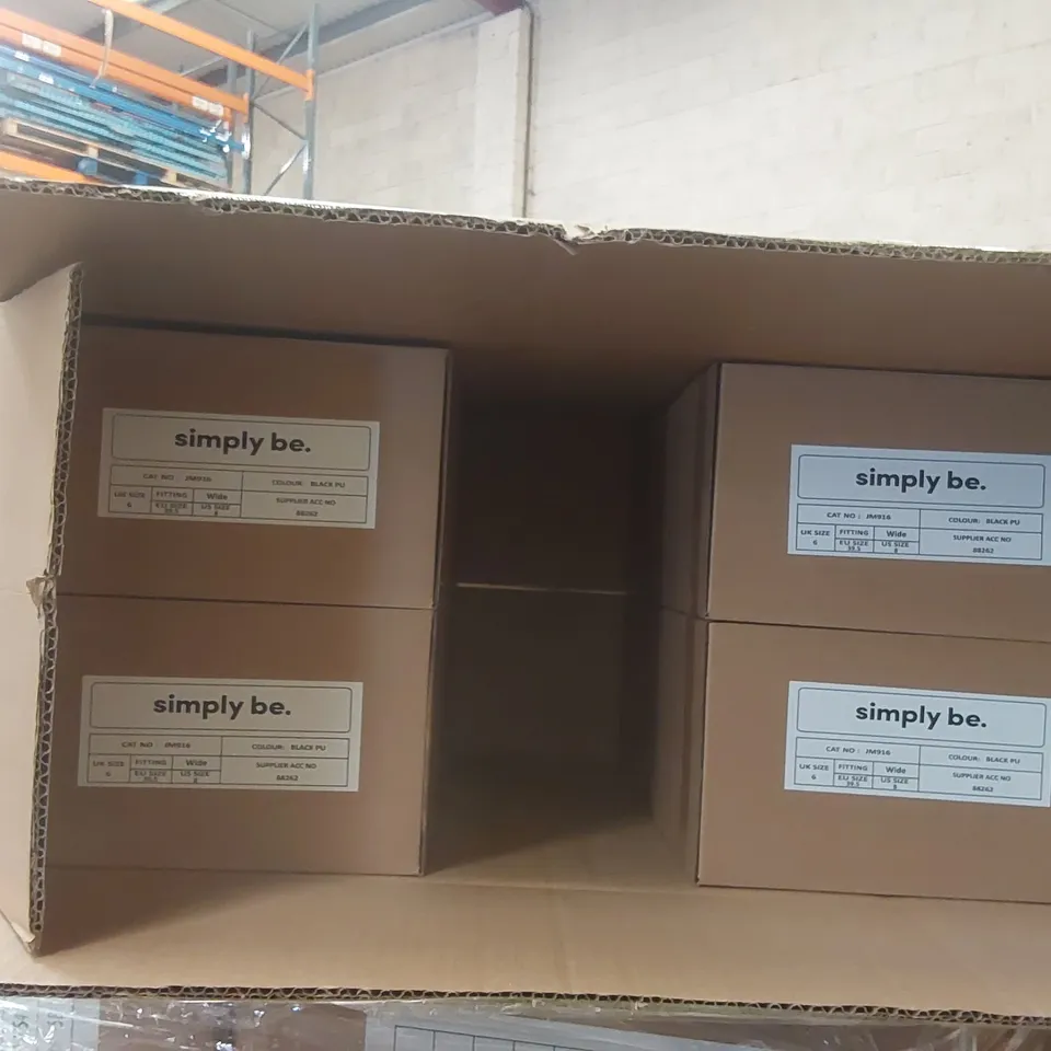 PALLET CONTAINING APPROXIMATELY 180x BRAND NEW SIMPLY BE CRYSTAL SHOES
