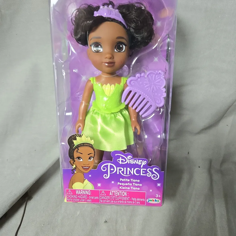 DISNEY PRINCESS PETITE TIANA DOLL IN BOX 