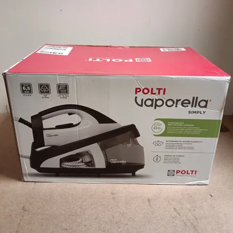 POLTI VAPORETTO SIMPLY GARMENT STEAMER – BOXED