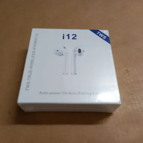 SEALED I12 TRUE WIRELESS EARBUDS