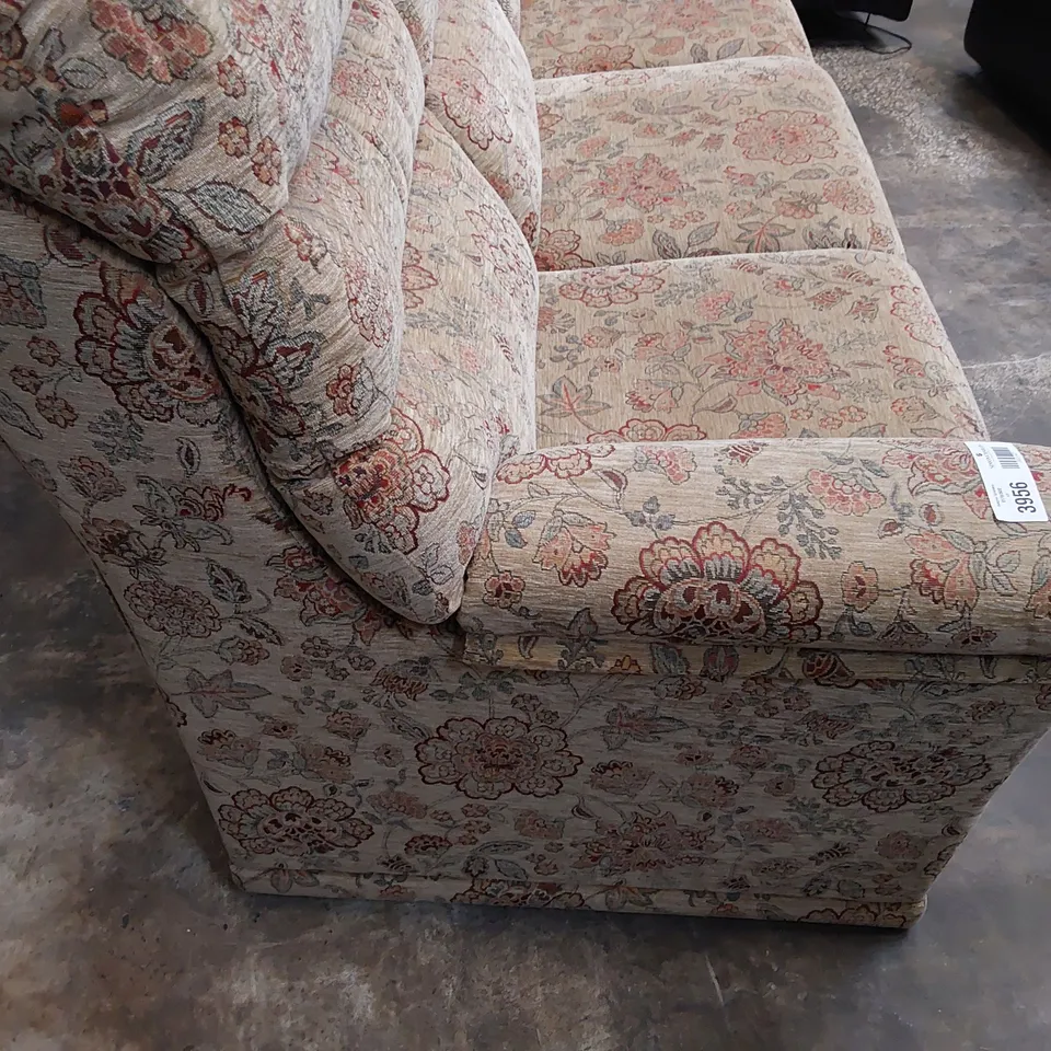 QUALITY BRITISH DESIGNER G PLAN MALVERN THREE SEATER SOFA CONISTON ANTIQUE FABRIC 
