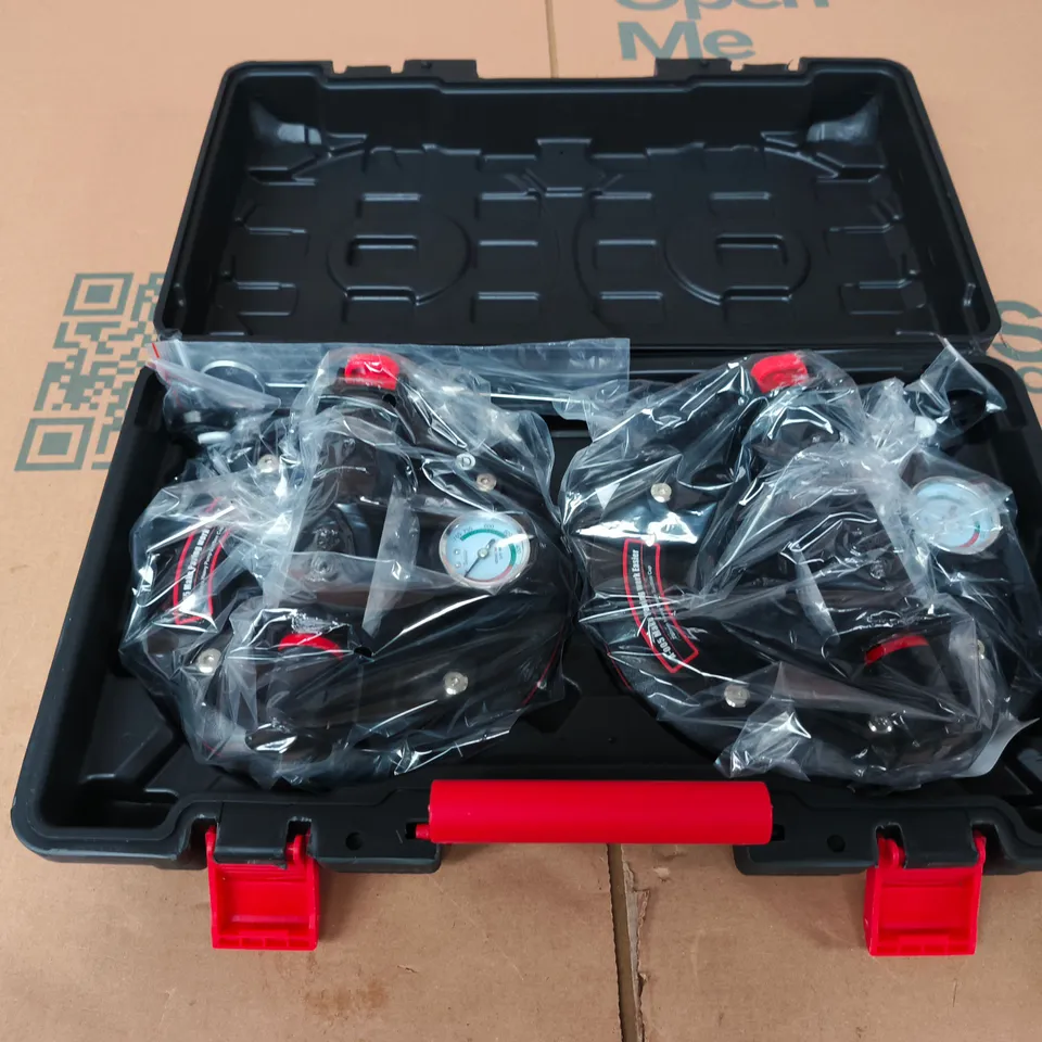 2-PIECE 200MM HEAVY PUMP SUCTION CUP SET IN CASE – MODEL A-005
