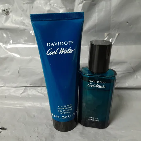 DAVIDOFF COOL WATER 40ML EDT FOR HIM GIFTSET