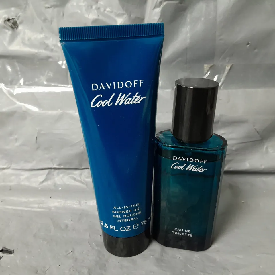 DAVIDOFF COOL WATER 40ML EDT FOR HIM GIFTSET