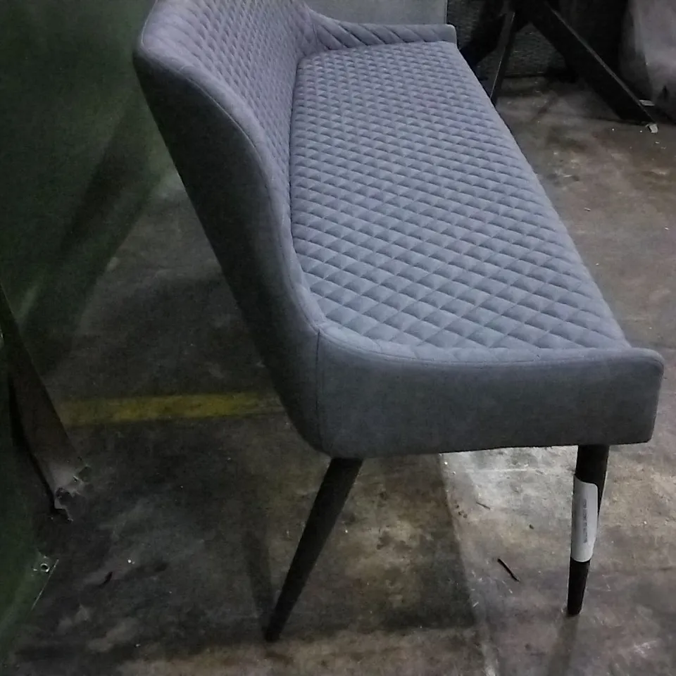 DESIGNER GREY BENCH