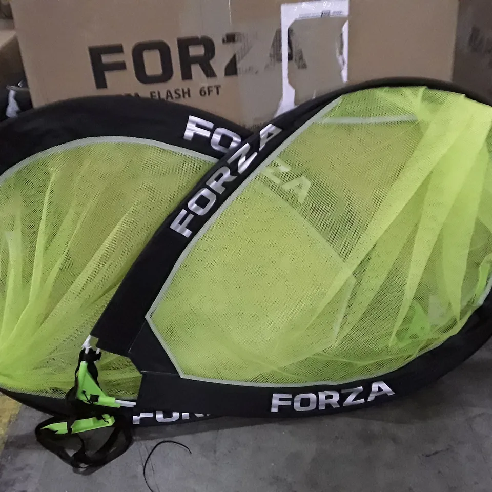 PAIR OF FORZA FLASH 6FT POP UP GOALS