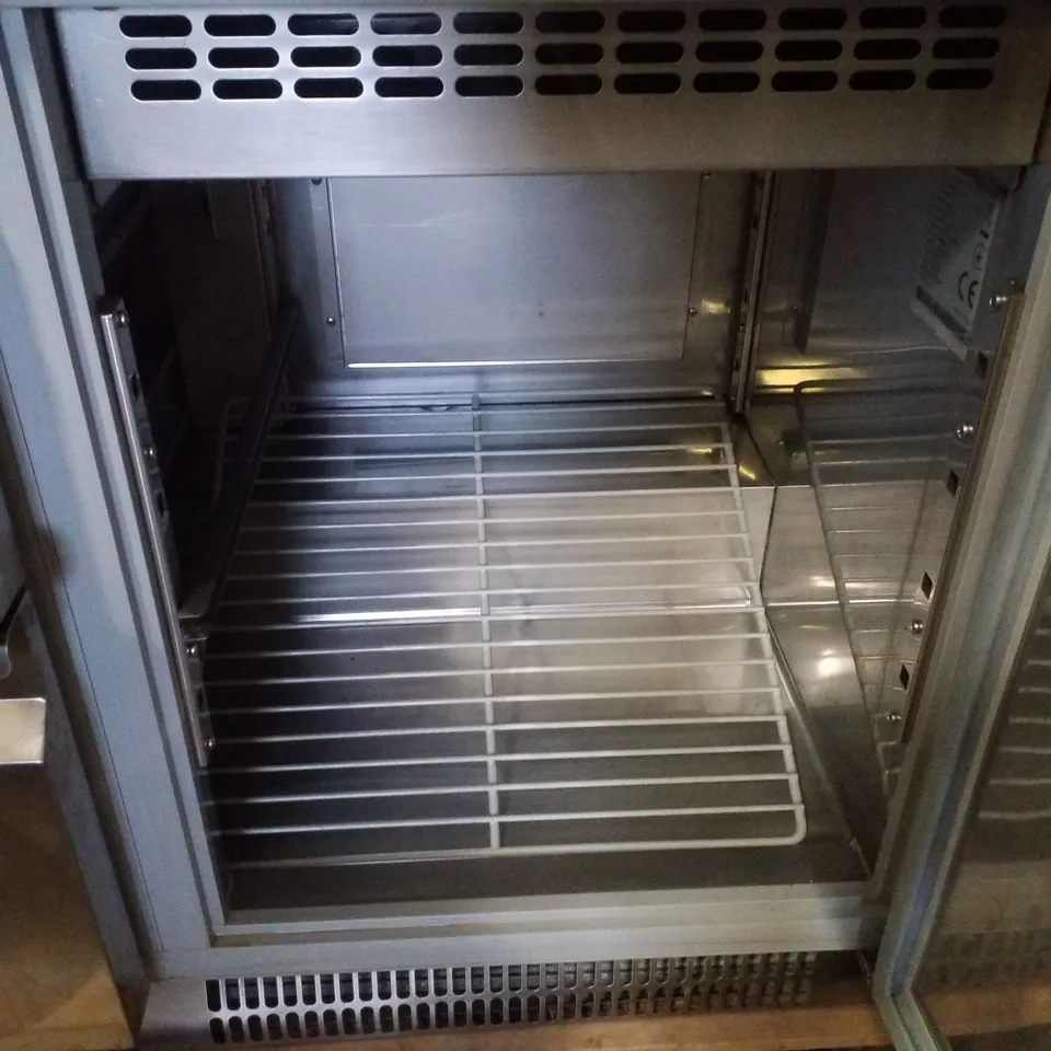 DESMON TSS48-18EP DUAL-COMPARTMENT COMMERCIAL REFRIGERATED PREP TABLE