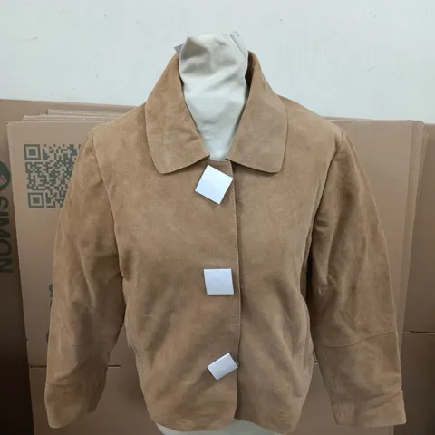 TOGETHER SUEDE JACKET - SIZE 12