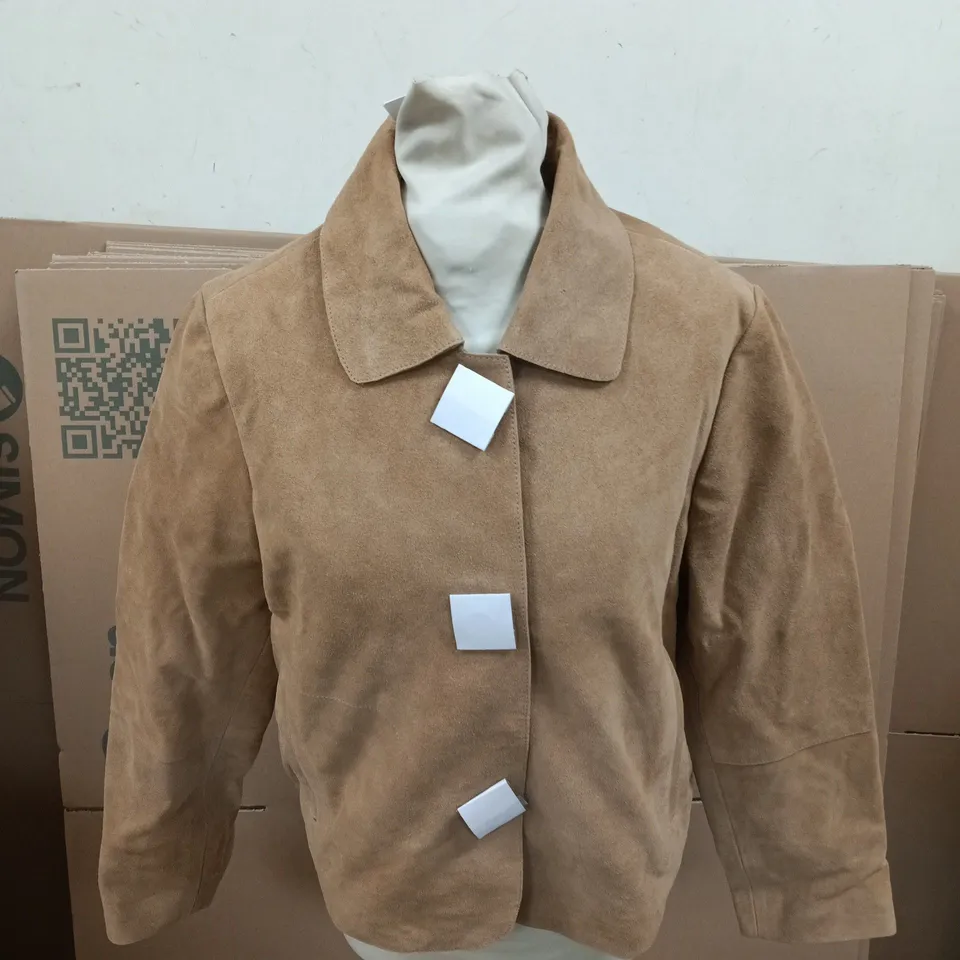 TOGETHER SUEDE JACKET - SIZE 12