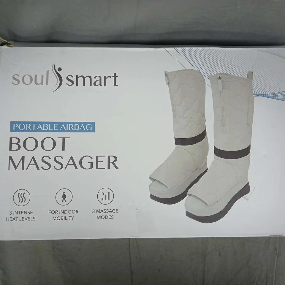 BOXED SOUL SMART PORTABLE AIRBAG BOOT MASSAGER