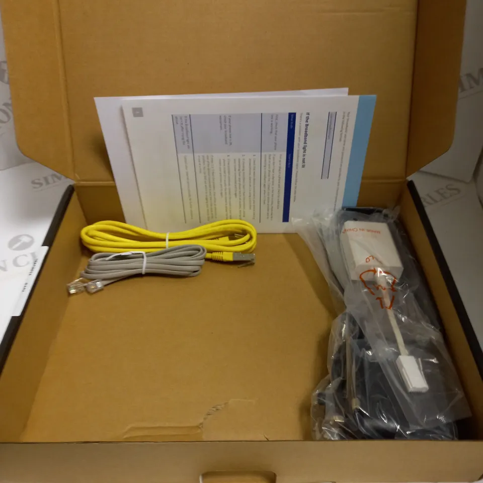 BOXED ZYXEL WIRELESS ROUTER SET