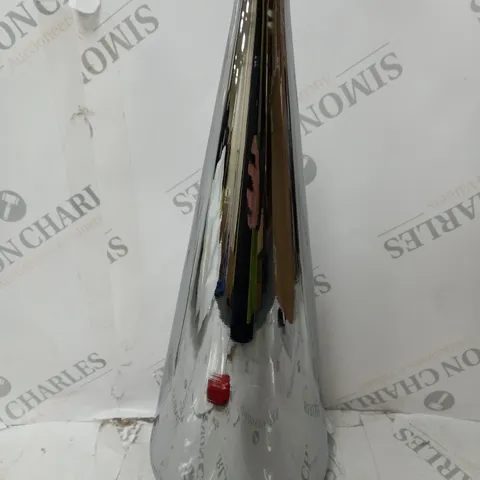 BOXED KELLY HOPPEN INDOOR/OUTDOOR PRELIT GLASS DECOR - REFLECTIVE CONE