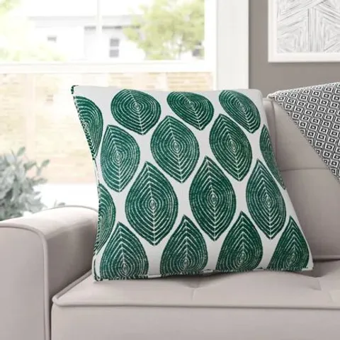 BAGGED DEMIAN GEOMETRIC SQUARE SCATTER CUSHION COVER