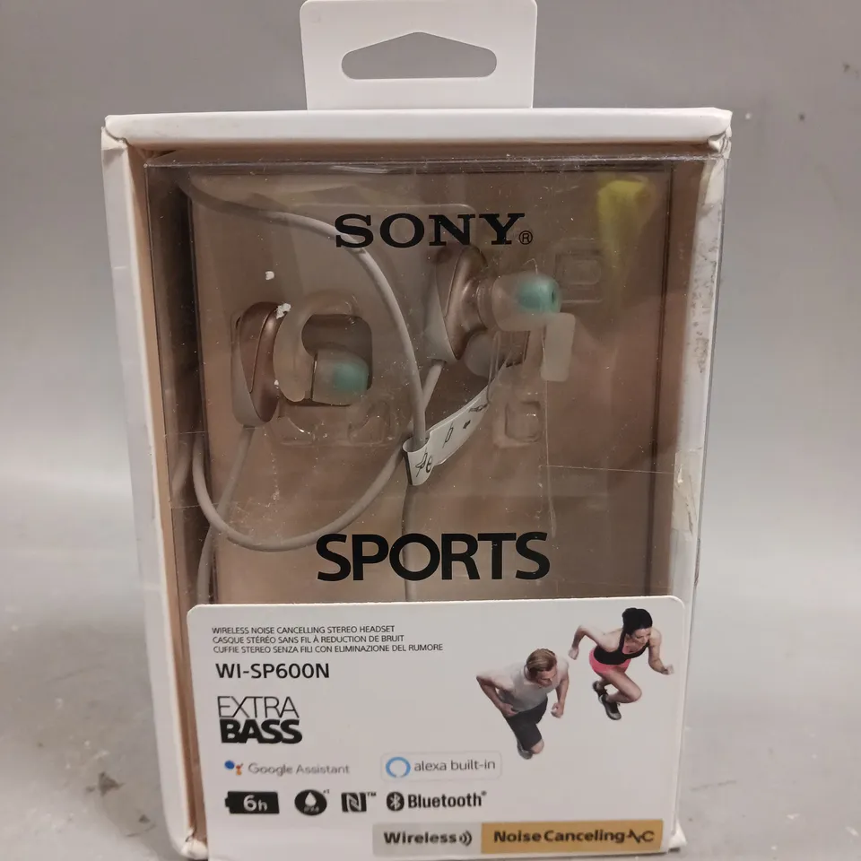 BOXED SONY WI-SP600N SPORTS WIRELESS EARPHONES 