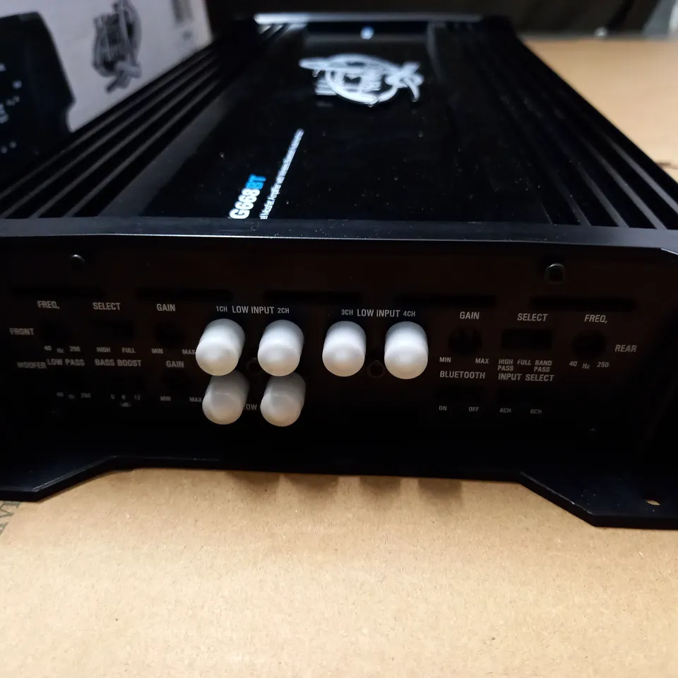 LANZAR HERITAGE HTG668BT 6-CHANNEL MOSFET AMPLIFIER WITH WIRELESS BLUETOOTH AUDIO INTERFACE
