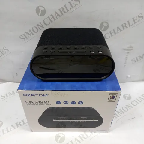 AZATOM REVIVAL R1 DAB RADIO WITH ALARM