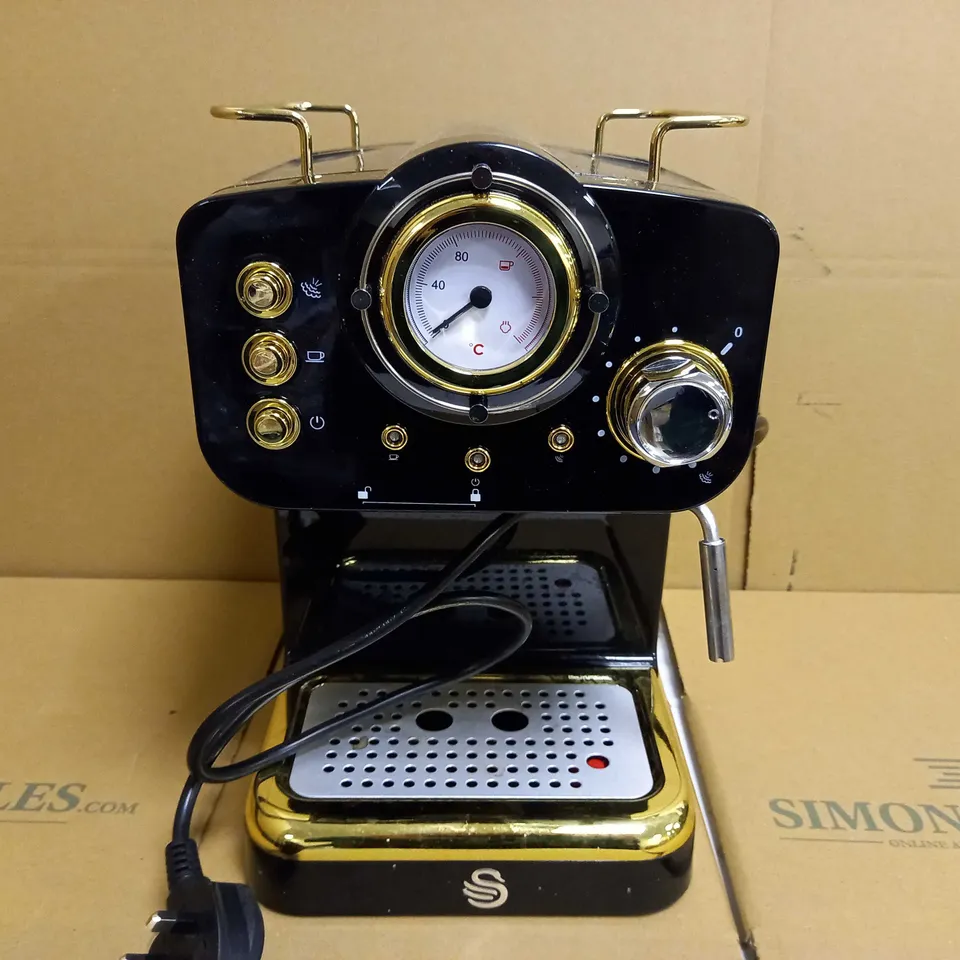 SWAN PRODUCTS LIMITED GATSBY PUMP ESPRESSO COFFEE MACHINE