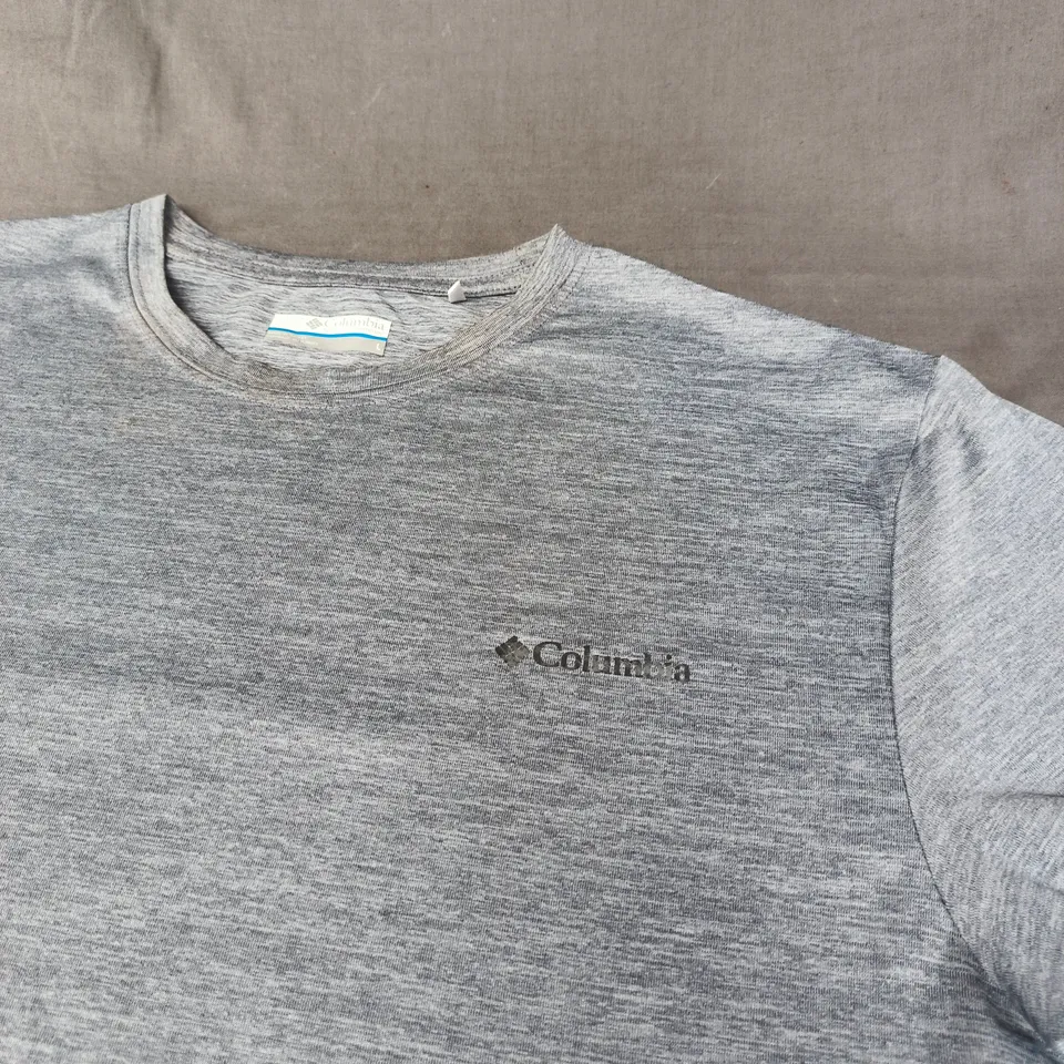 COLUMBIA LOGO TECH TEE - SIZE L