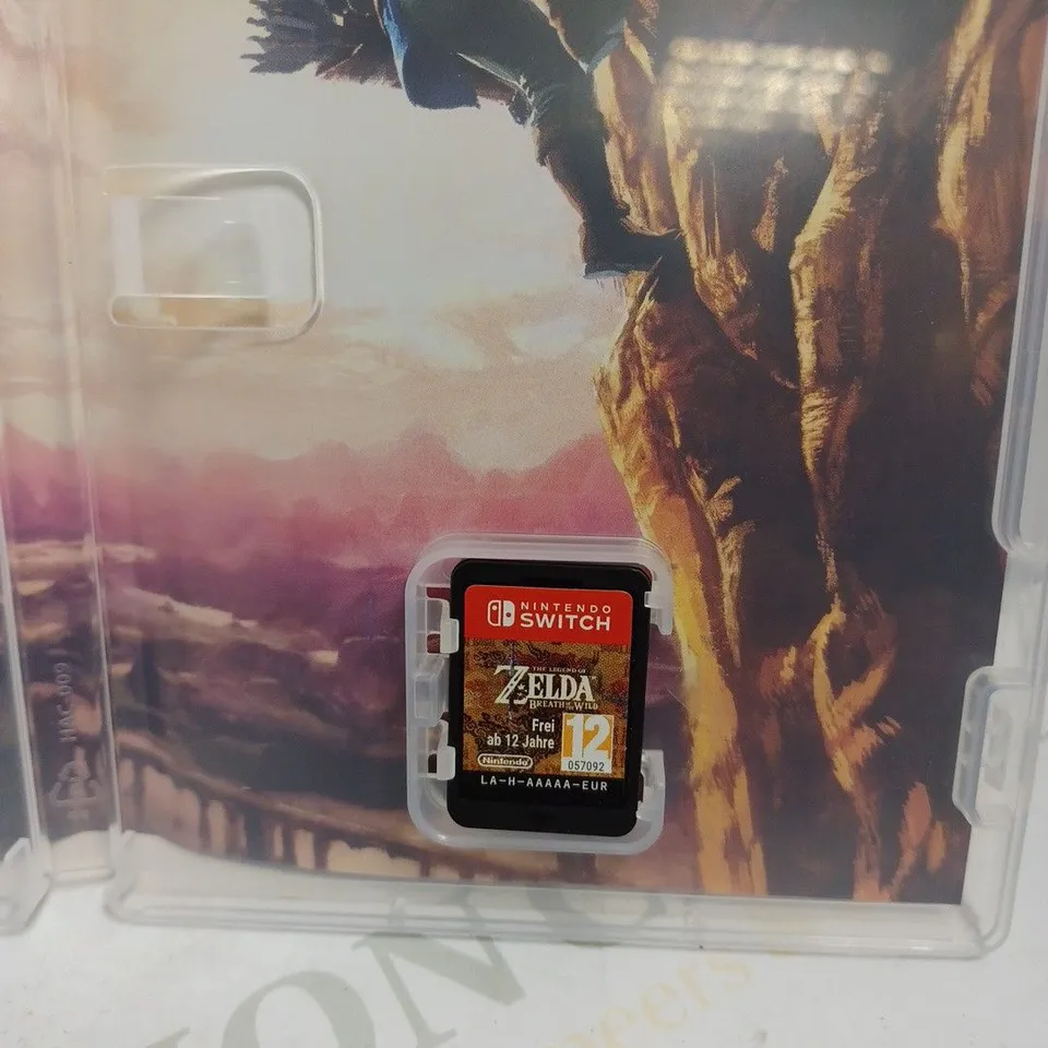 NINTENDO SWITCH THE LEGEND OF ZELDA BREATH OF THE WILD GAME