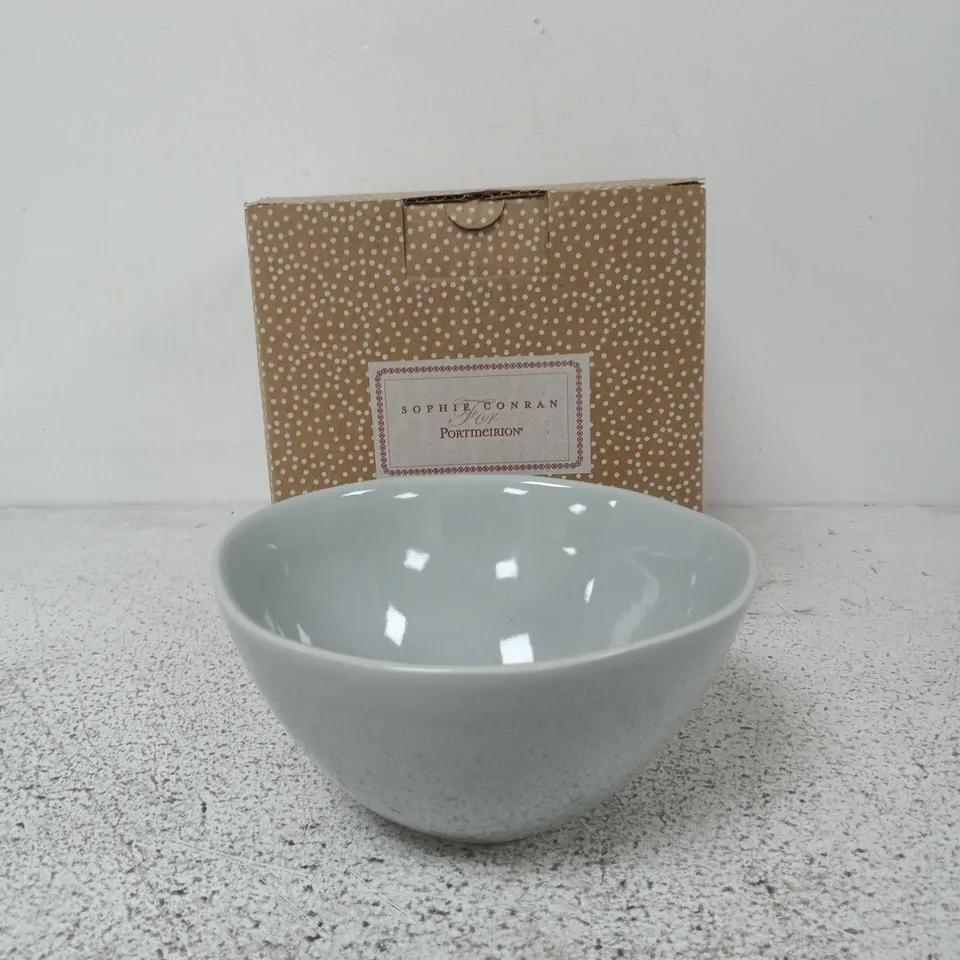 LOT OF 12 SOPHIE CONRAN ARBOR ALL PURPOSE BOWLS IN DOVE GREY - 3 X 4-PACKS