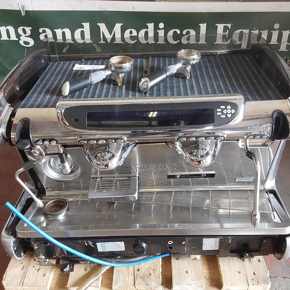 FAEMA EMBLEMA 2 GROUP COMMERCIAL COFFEE ESPRESSO MACHINE 