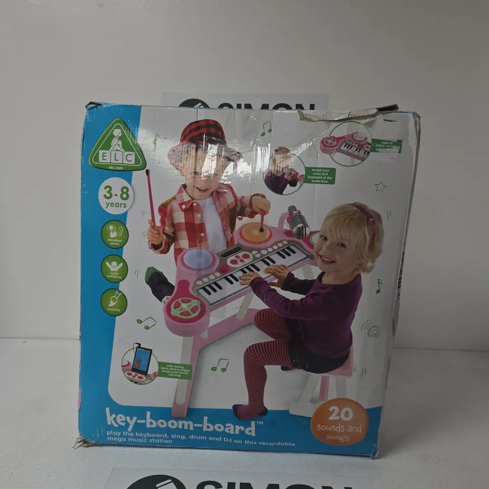 ELC KEY BOOM BOARD – INTERACTIVE KEYBOARD TOY FOR CHILDREN AGED 3–8
