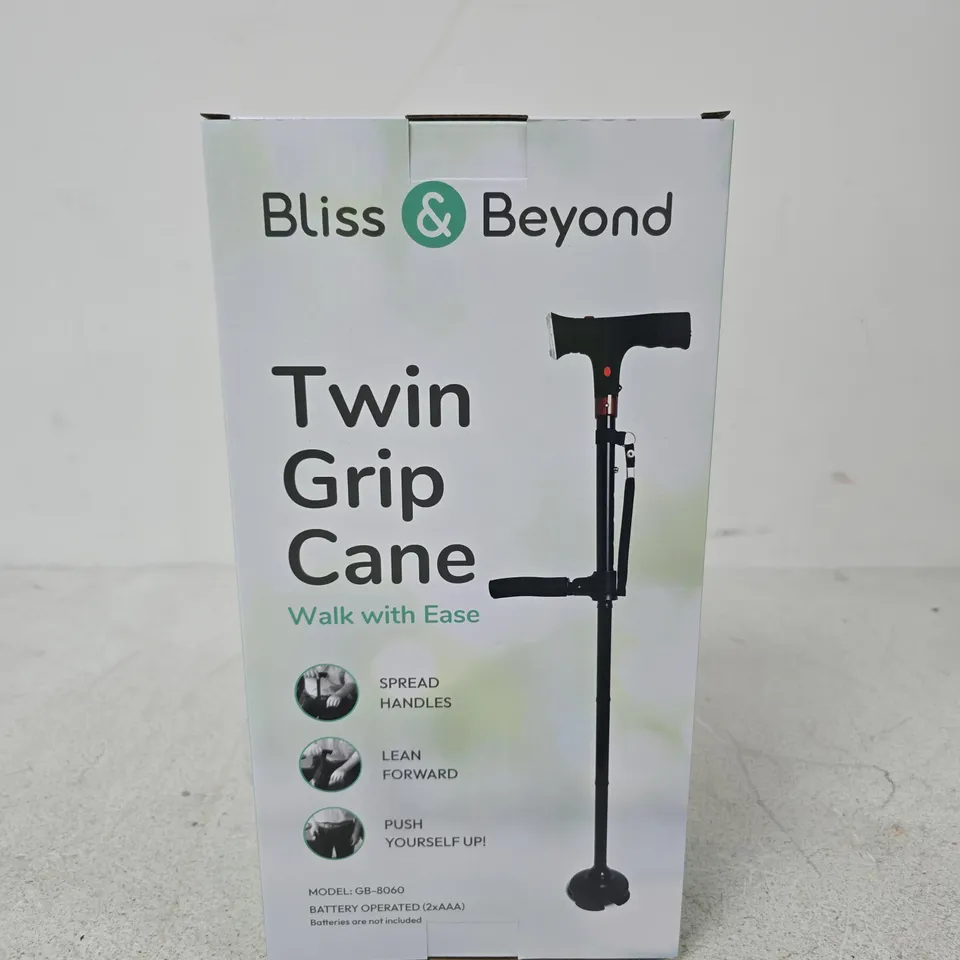 BLISS & BEYOND TWIN GRIP CANE