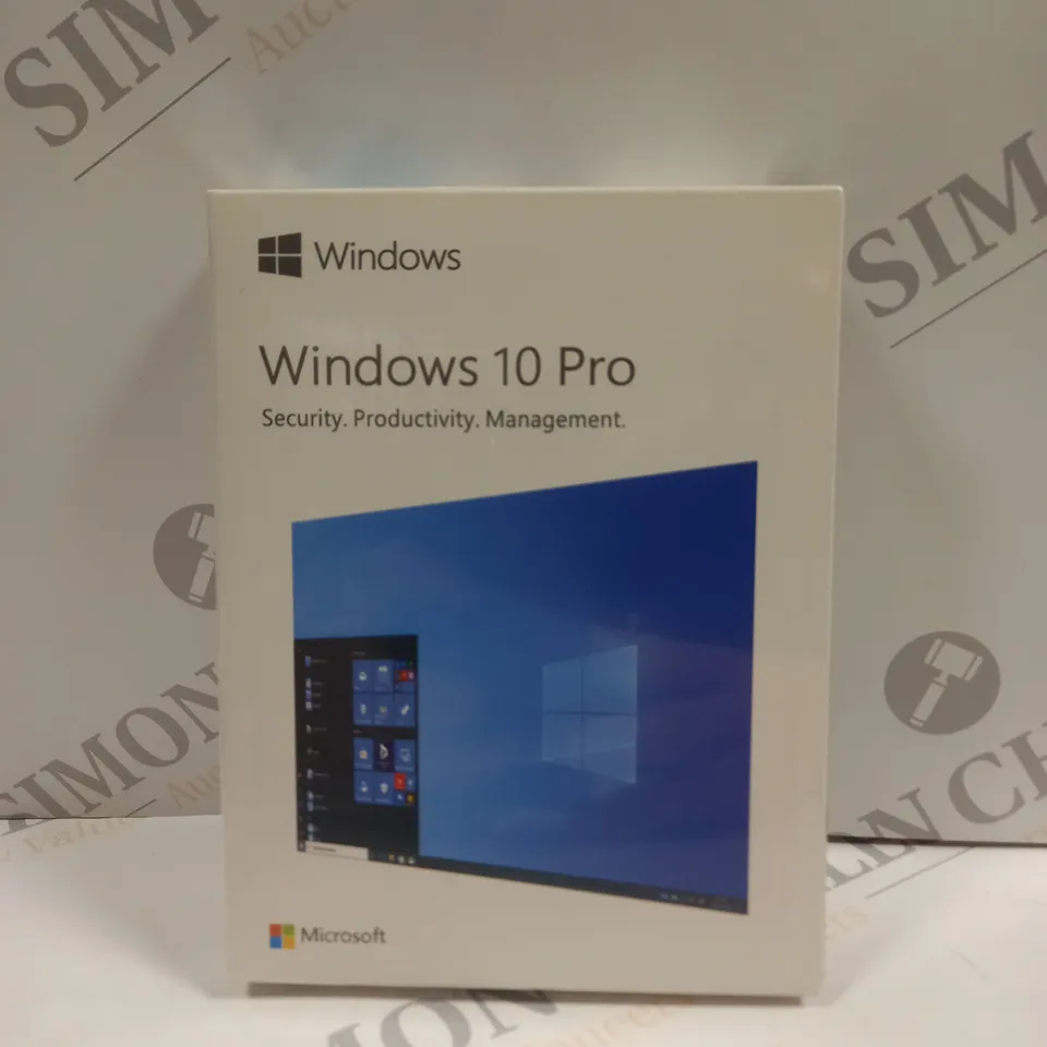 SEALED WINDOWS 10 PRO SOFTWARE