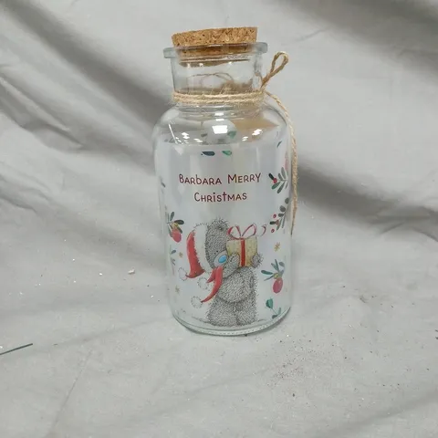 PERSONALISED ME TO YOU COSY WINTER LED JAR