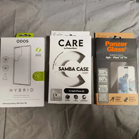 BOX OF APPROXIMATELY 100 ASSORTED PROTECTIVE PHONE CASES FOR VARIOUS MAKES AND MODELS - COLLECTION ONLY