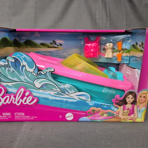 BOXED BARBIE SPEEDBOAT PLAY SET