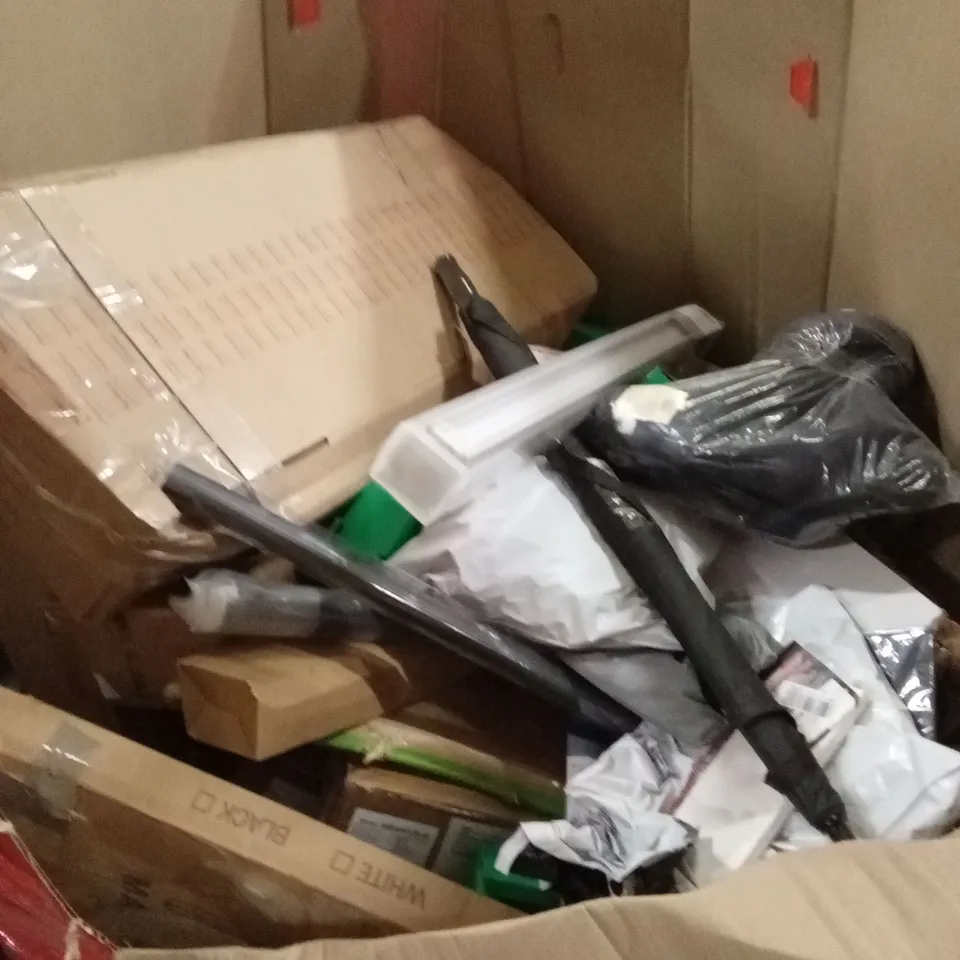 PALLET OF ASSORTED ITEMS TO INCLUDE: TOOTH/GUM PICKS, HOB, ROLLER BLIND ETC