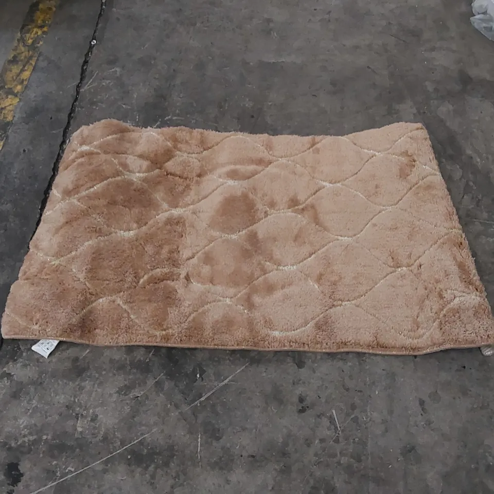 CHILAI HOME BATHROOM MAT - CARAMEL