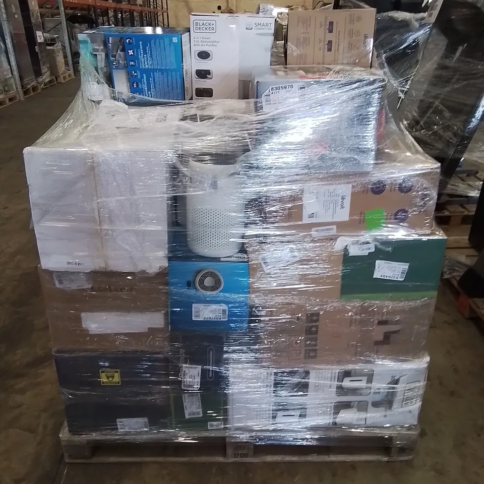 PALLET OF APPROXIMATELY 33 UNPROCESSED RAW RETURN HOUSEHOLD AND ELECTRICAL GOODS TO INCLUDE;