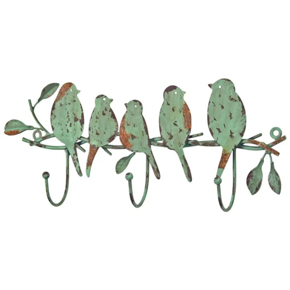 BOXED ETHAN IRON WALL 3 - HOOK WALL MOUNTED COAT RACK (1 BOX)