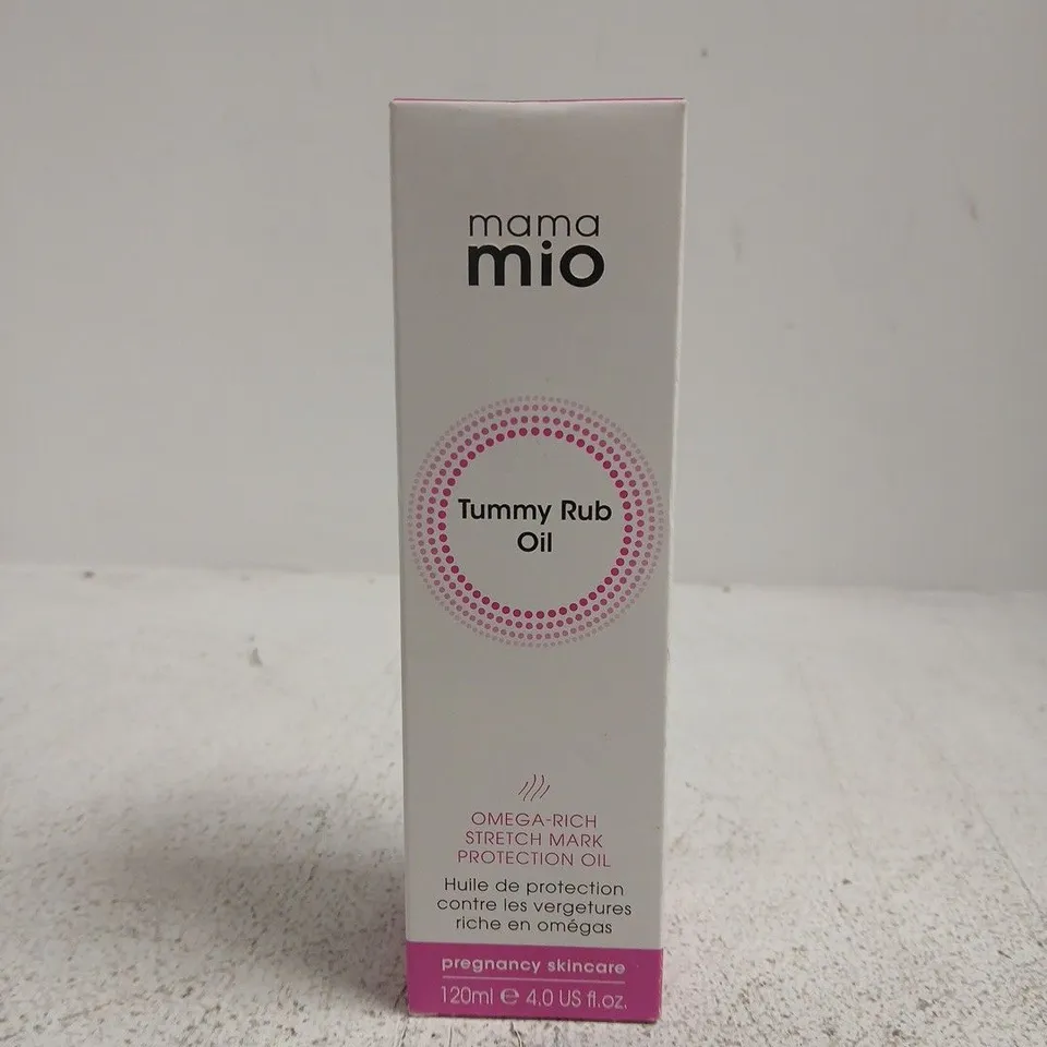 MAMA MIO TUMMY RUB OIL – PREGNANCY SKINCARE 120ML (BOXED)