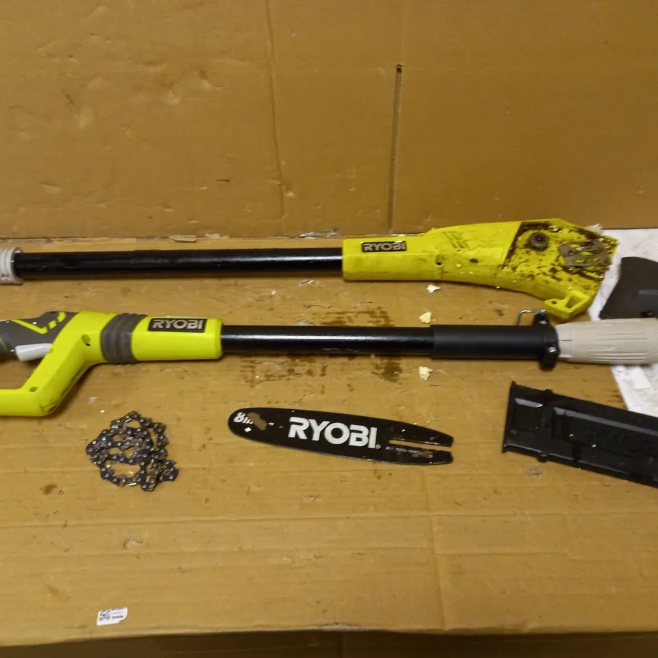 RYOBI CORDLESS POLE SAW