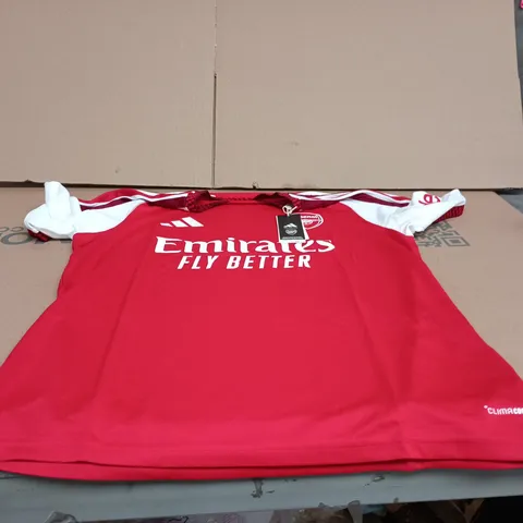 ADIDAS ARSENAL FOOTBALL CLUB HOME SHIRT LARGE TAGGED