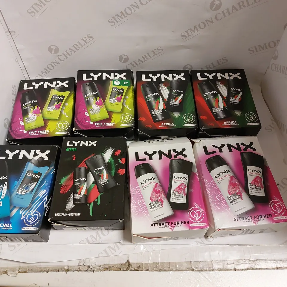 LYNX LOT OF 12 GIFSETS 