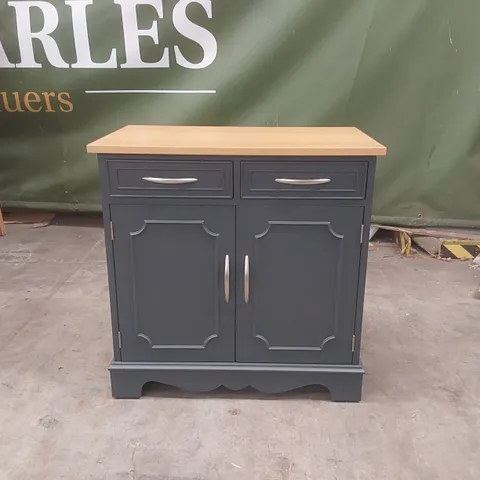 DESIGNER 2 DRAWER, 2 DOOR WOODEN SIDEBOARD