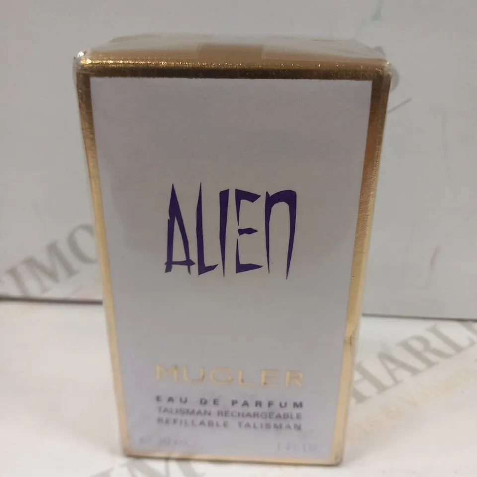 BOXED AND SEALED ALIEN MUGLER EAU DE PARFUM 30ML REFILLABLE TALISMAN