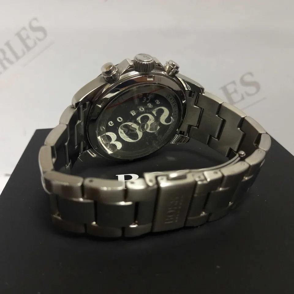 BOSS HERO WHITE CHRONOGRAPH DIAL WATCH RRP £379