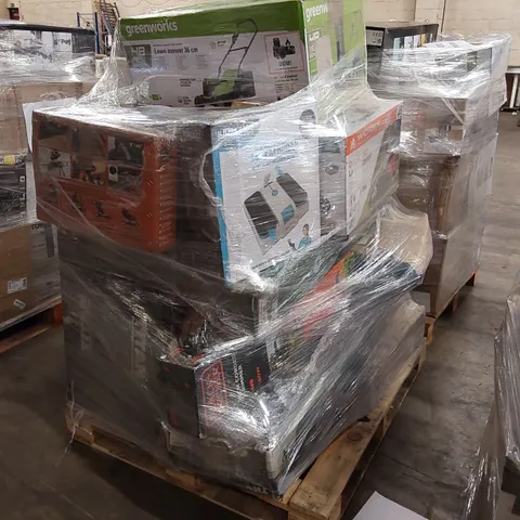 PALLET OF APPROXIMATELY 17 UNPROCESSED RAW RETURN HOUSEHOLD AND ELECTRICAL GOODS TO INCLUDE;