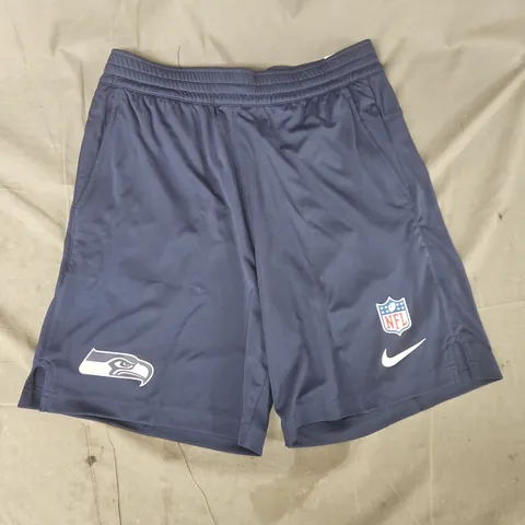 NIKE NFL EAGLES SHORTS IN NAVY SIZE SMALL