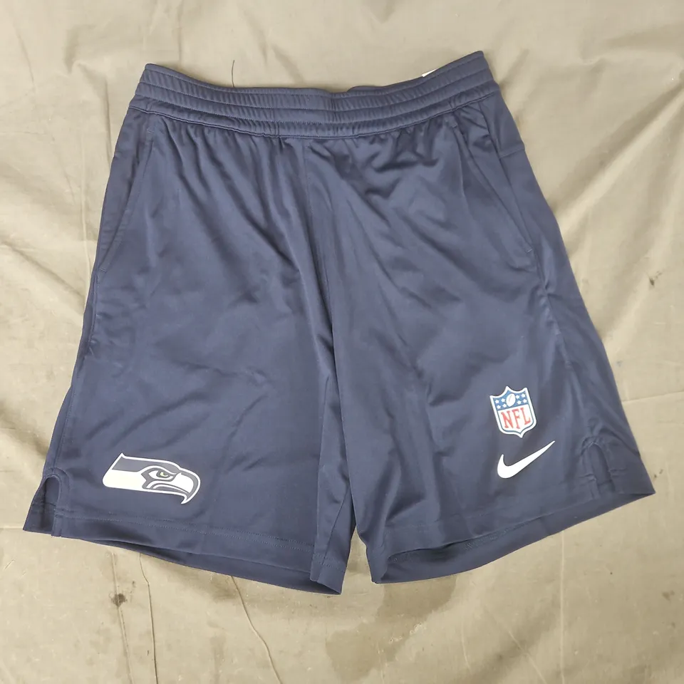 NIKE NFL EAGLES SHORTS IN NAVY SIZE SMALL