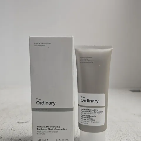 THE ORDINARY NATURAL MOISTURISING FACTORS + PHYTOCERAMIDES 100ML – BOXED