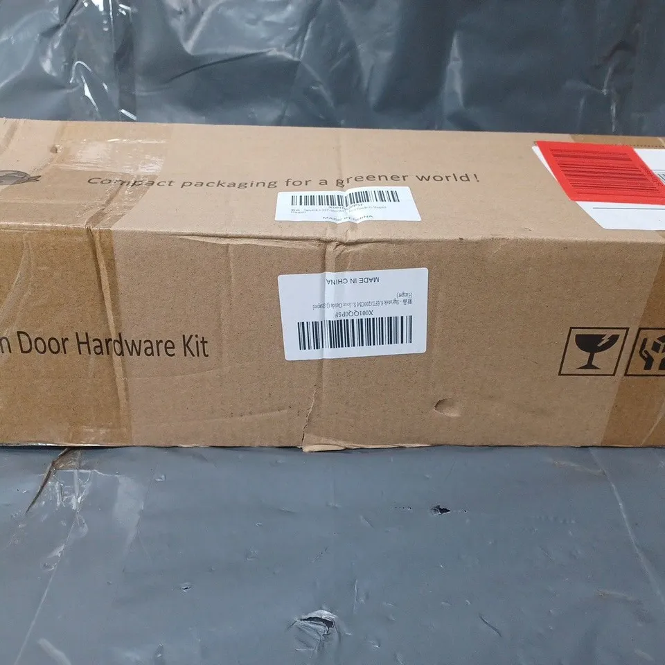 BOXED SLIDING BARN DOOR HARDWARE KIT
